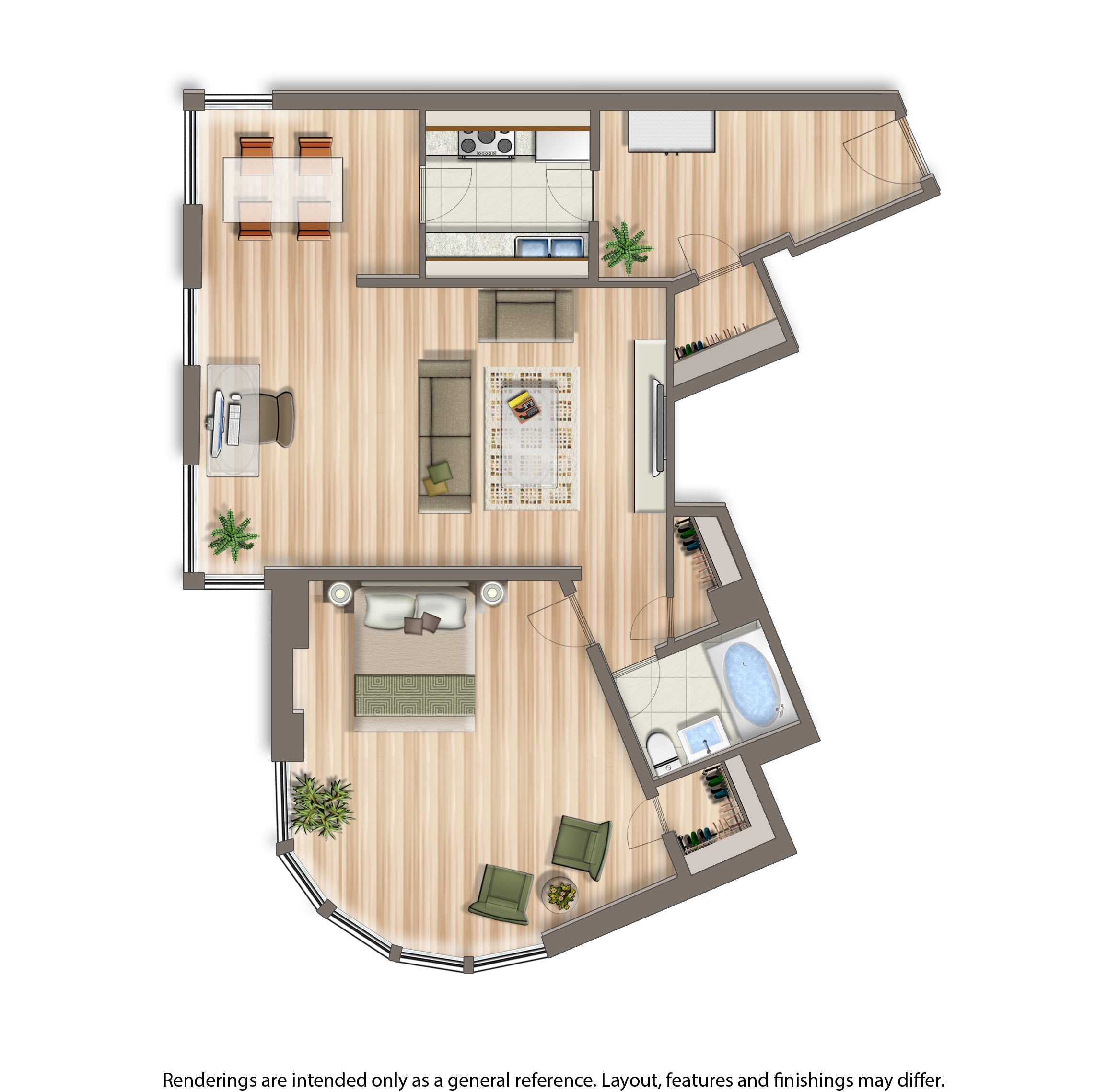 The Baystate – 1 Bedroom A