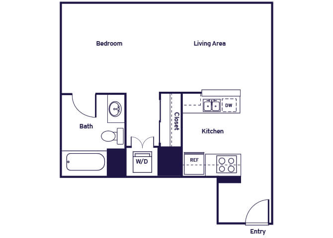 Haven at Del Mar Station Apartments – 1-501