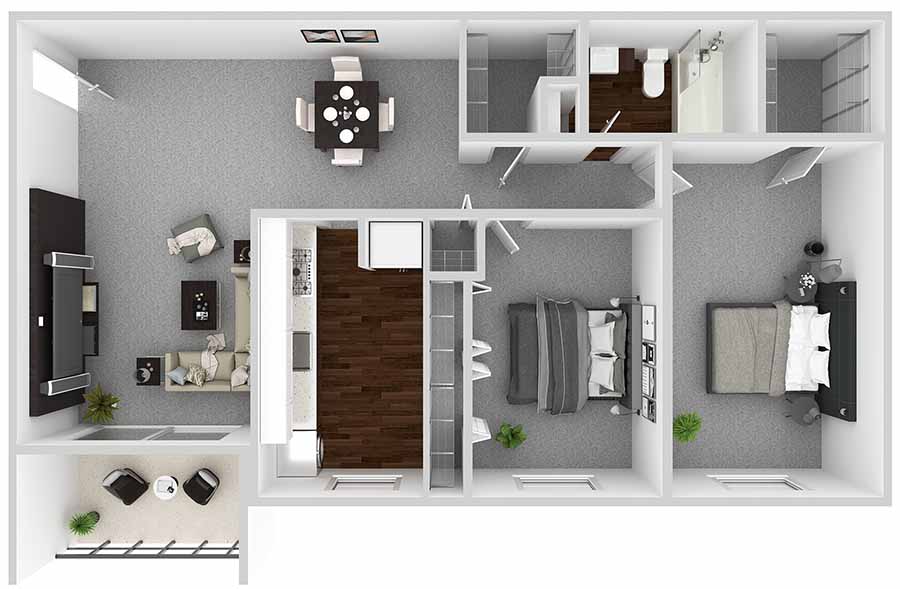 Apartments at Bel Air – F205-D