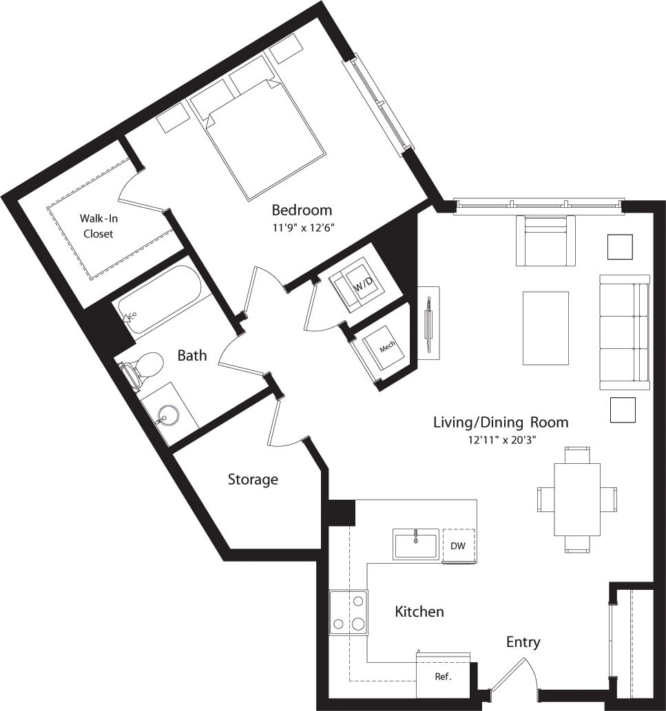 Helix Apartments – 208