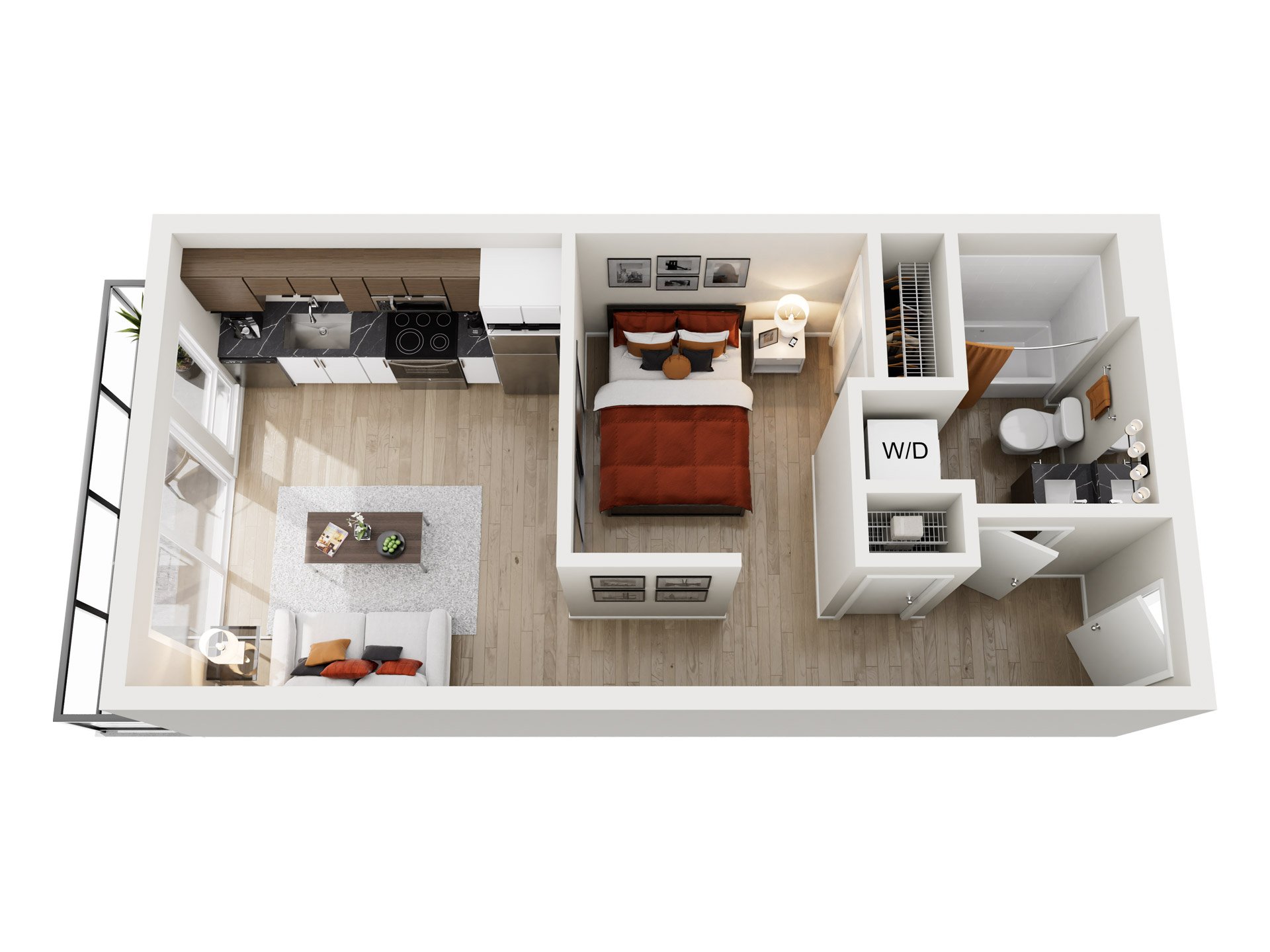 Ion Queen Anne – 1 bed, 1 bath, $1831