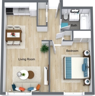 Astor Place – One Bedroom