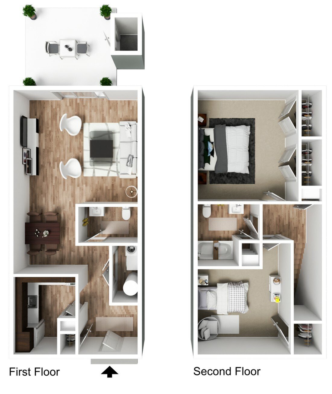 Four Seasons Townhomes – B
