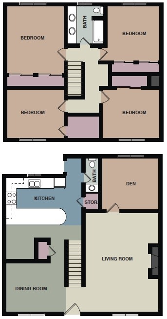 Colonial Village – Colonial: 4 Bedroom