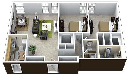 Twin Towers Apartments – 1-0900