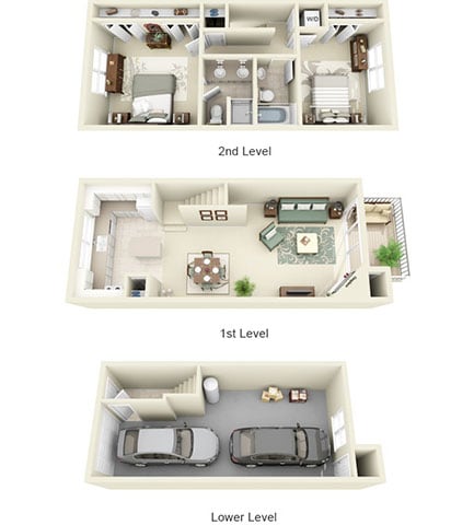 The Colonnade Luxury Townhome Apartments – 1304