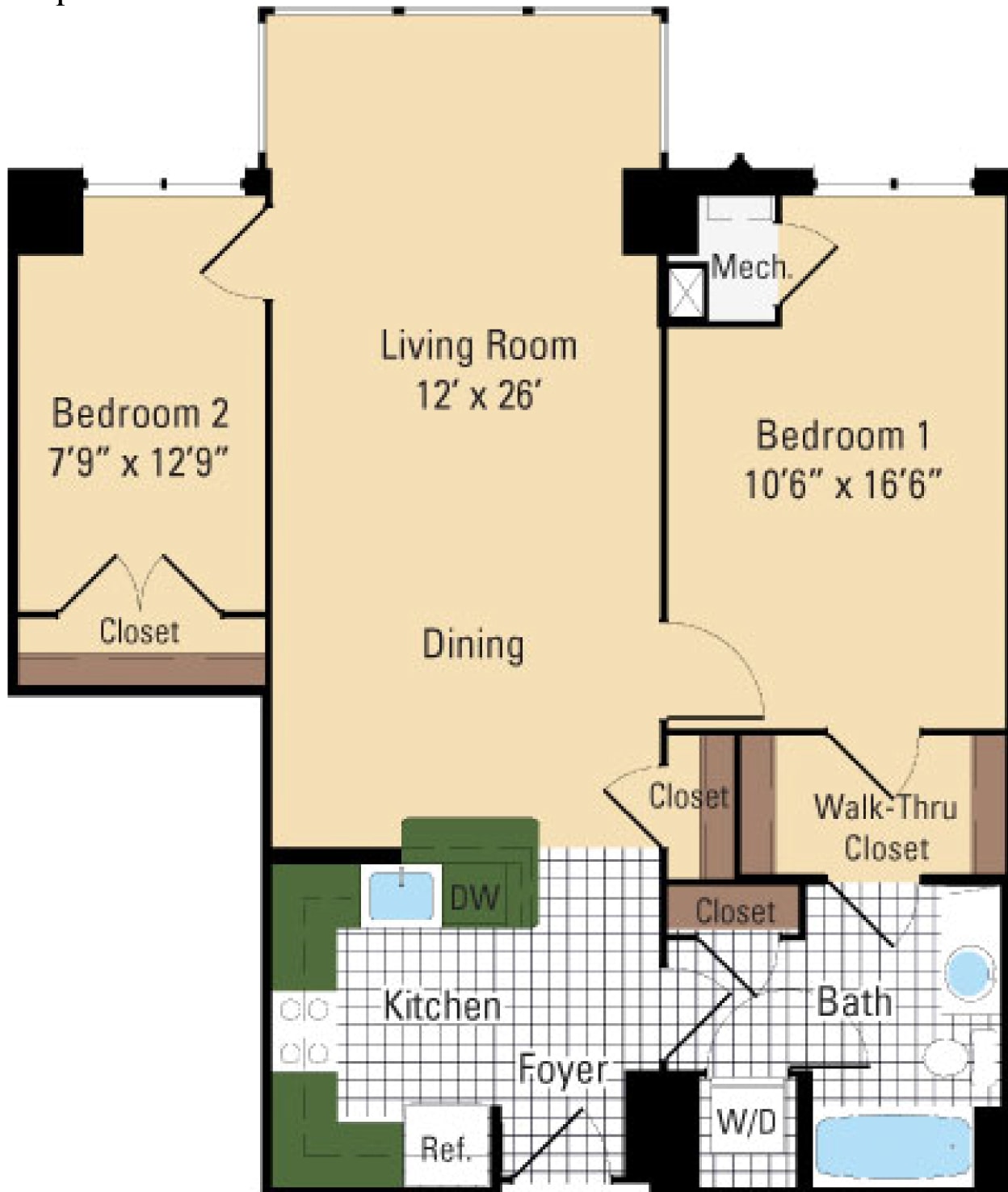 Parc Rosslyn Apartments – 809