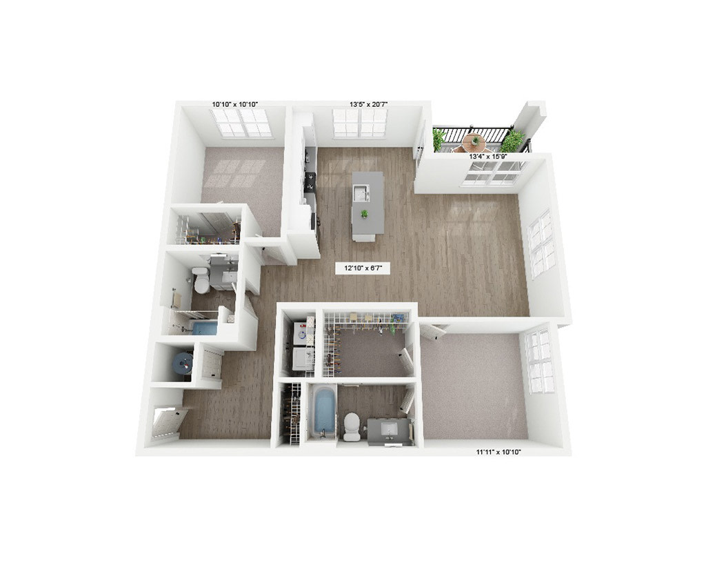Nese Apartments – 1200