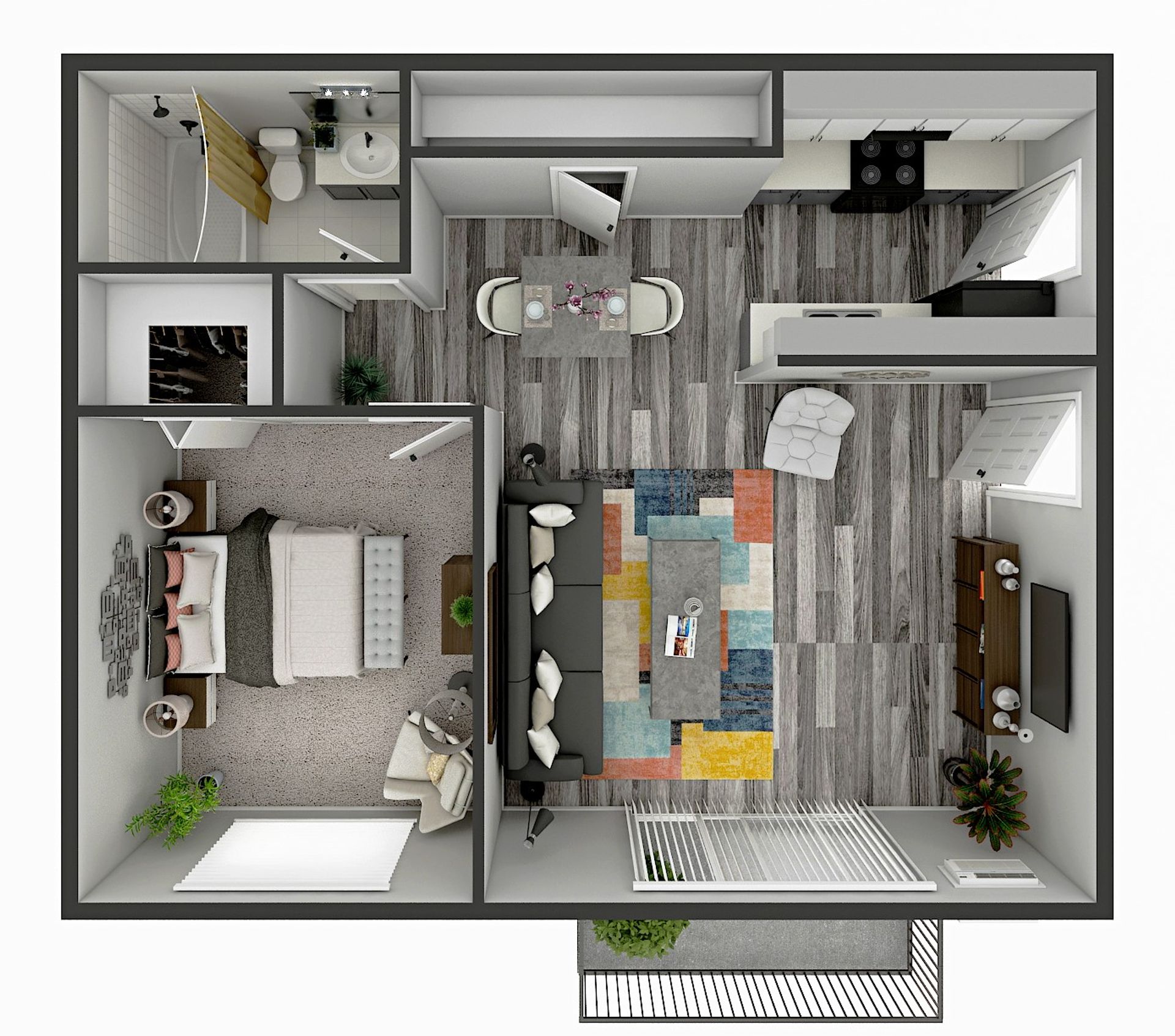 Woodland Court Apartments – B206