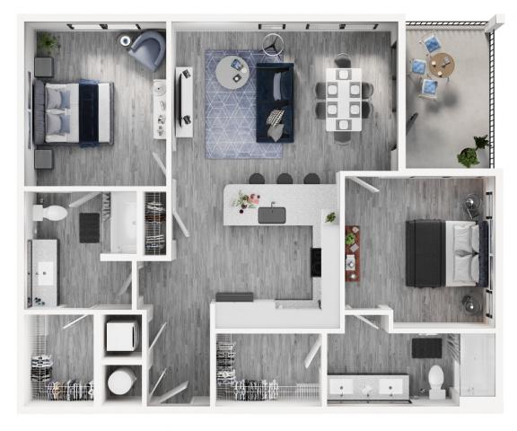 Link Apartments Calyx – 304