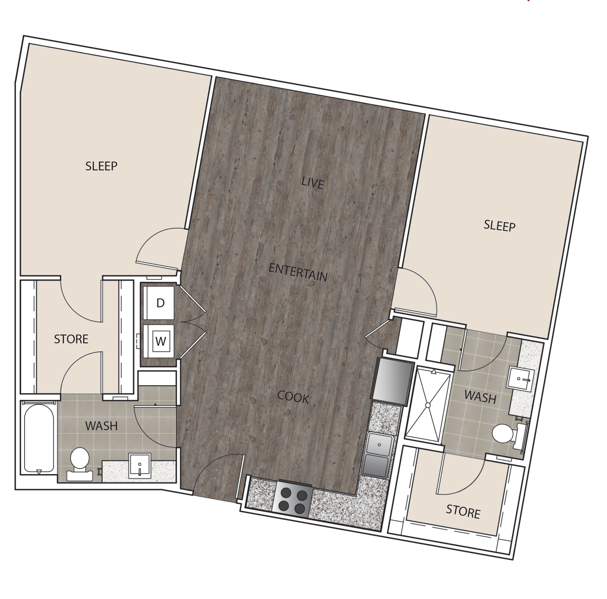 Artisan Twickenham Square – 1-202