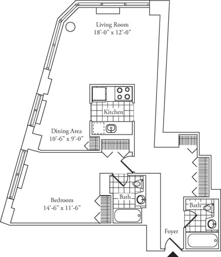 180 Riverside Boulevard – 6N