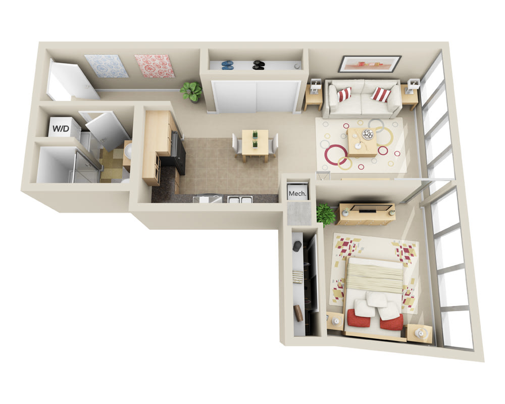 Elements Apartments – 1505