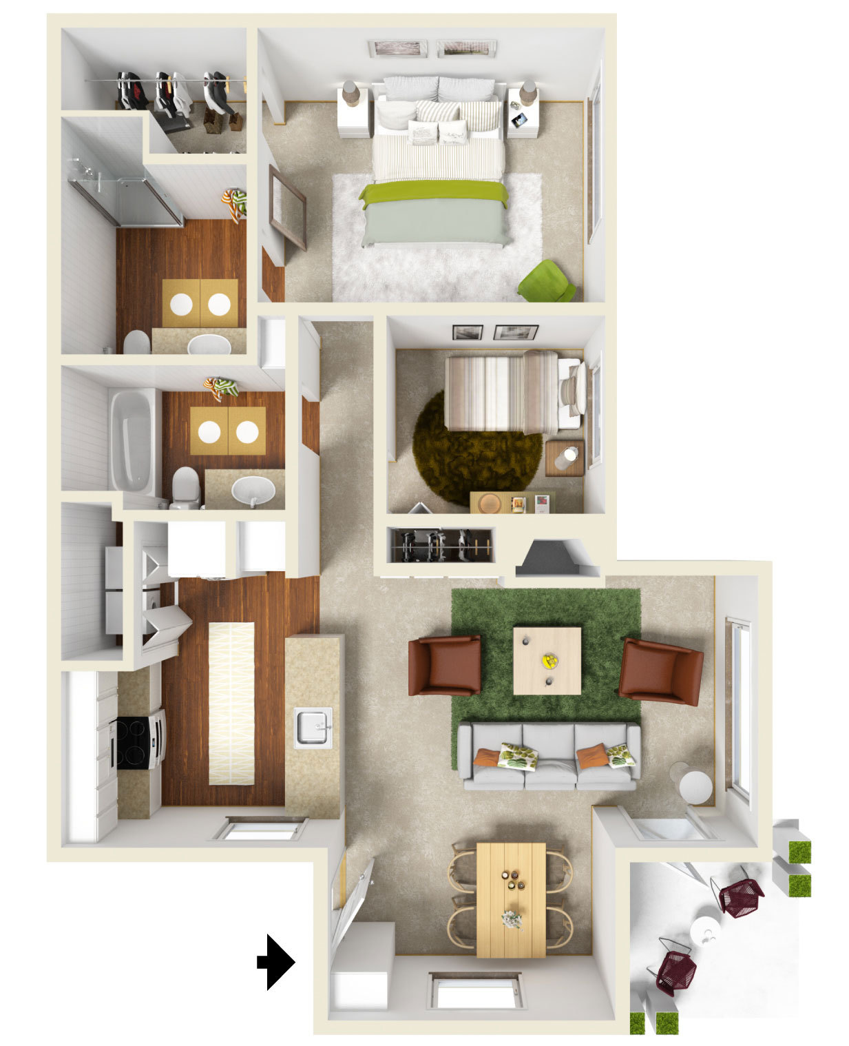 Village at Cascade Park Apartments – R123