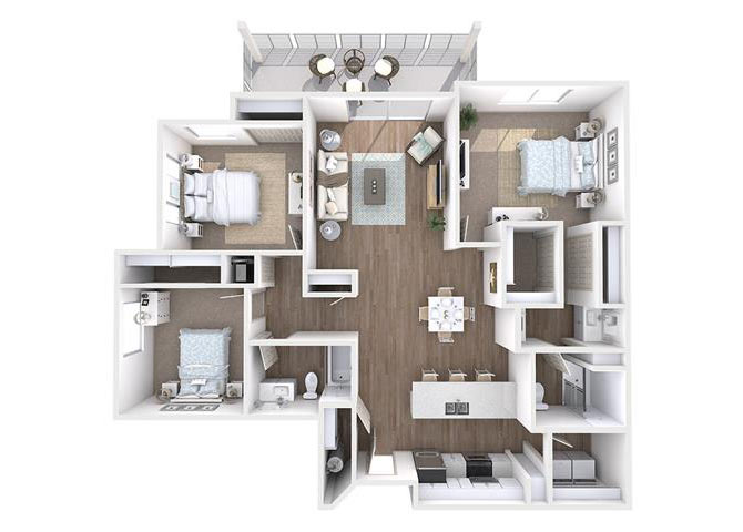 Noria Robson Luxury Apartments – 3068