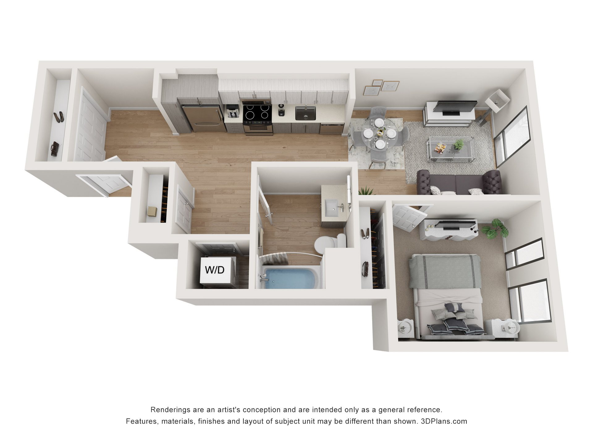 Star Harbor – 1 bed, 1 bath, $2699