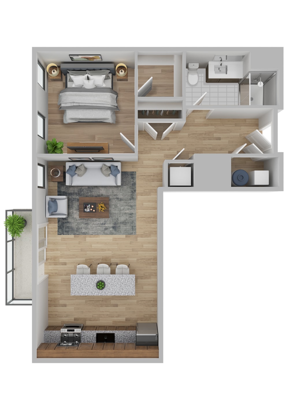 Apartments at Wayne Station – C-311