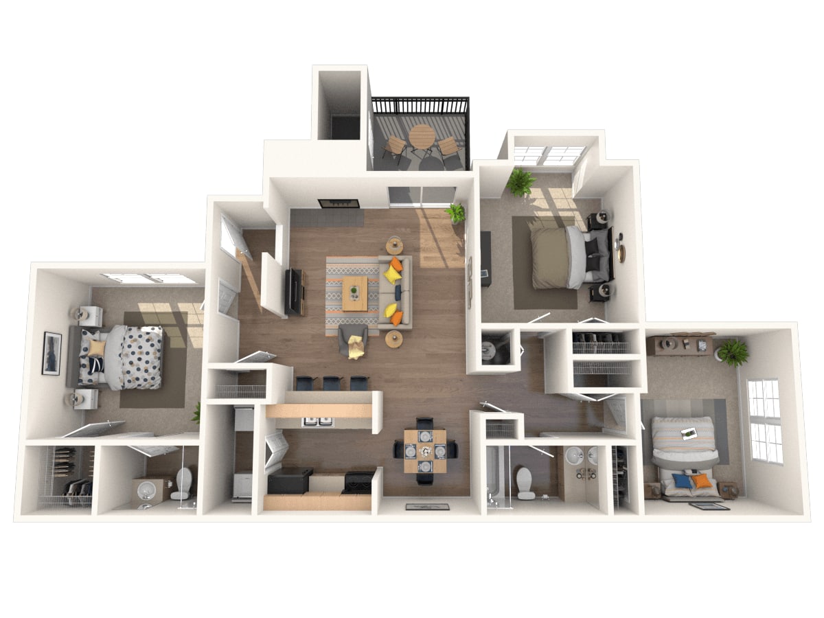 The Retreat at Lake Johnson Apartments – 3311-E