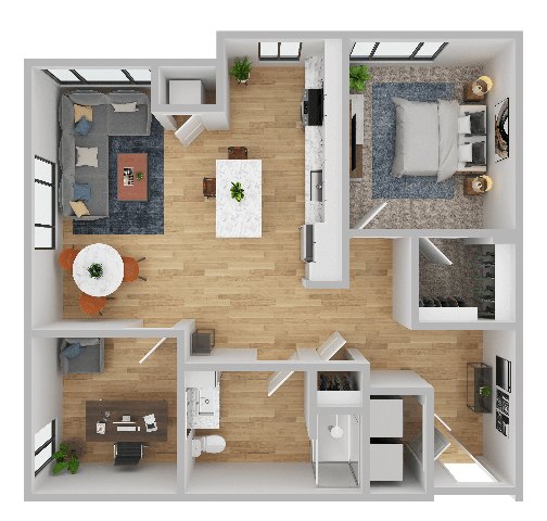 The Knox Apartments – B2-A
