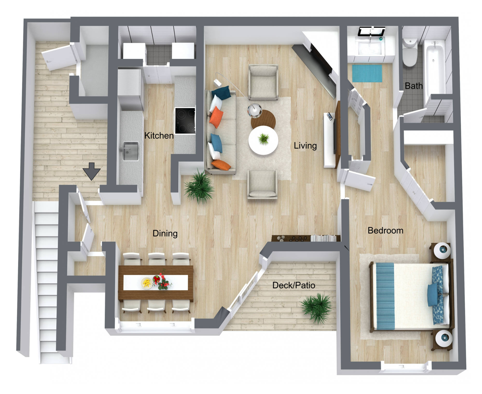 The George Apartments – 100-407