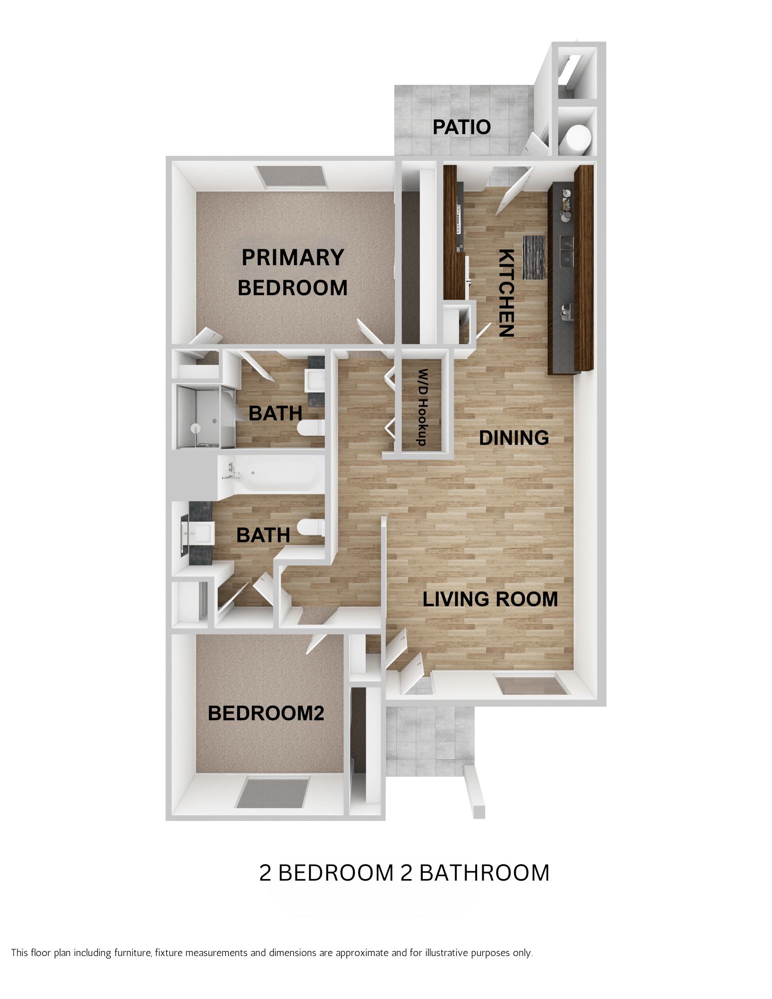Chesapeake Bay – Two Bedroom, Two Bathroom