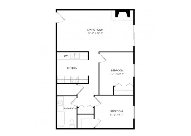 Hillside Chalet Apartment Homes – C-07