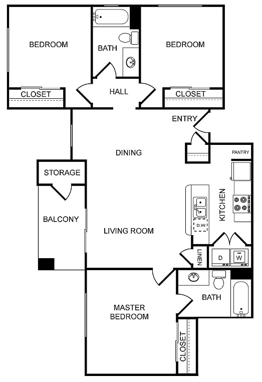Spring River Luxury Apartment Homes – 308