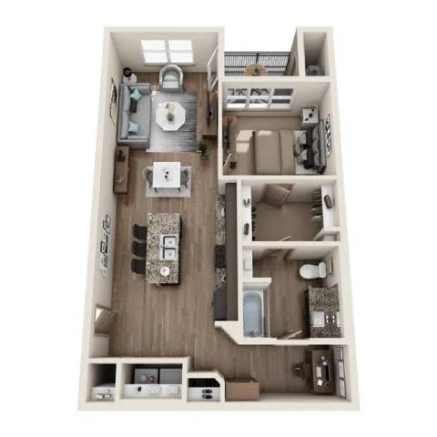 Volta at Voyager – 1 bed, 1 bath, $1457