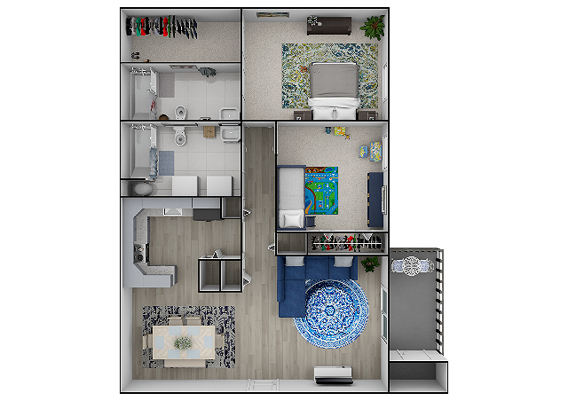Creekside Apartments – D