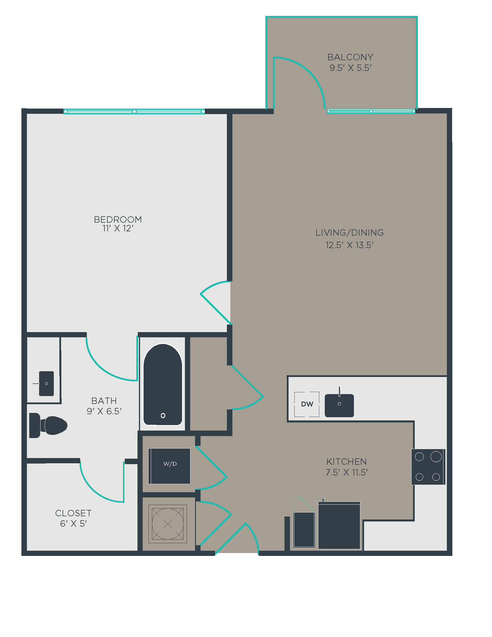Link Apartments Brookstown – 108