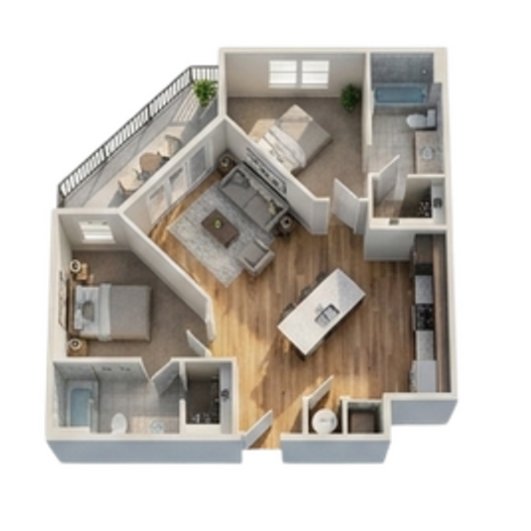 Campus Walk Apartments – Entire Unit - Priced By Bed
