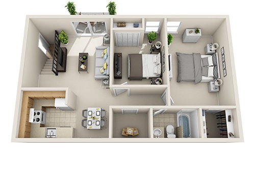 Woods of Williamsburg Apartments – 100B