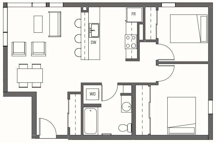 Decibel Apartments – 402