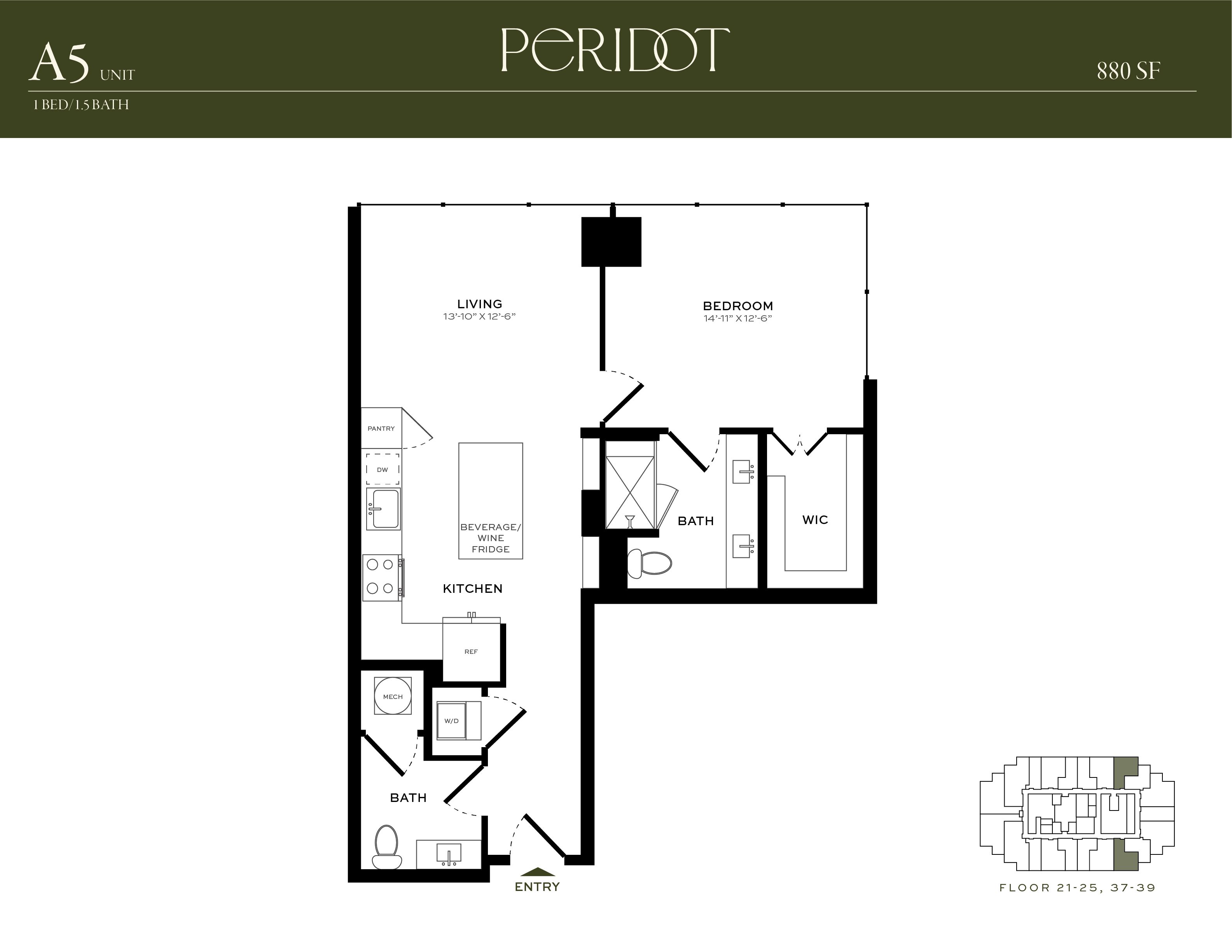 Peridot Residences – 2304