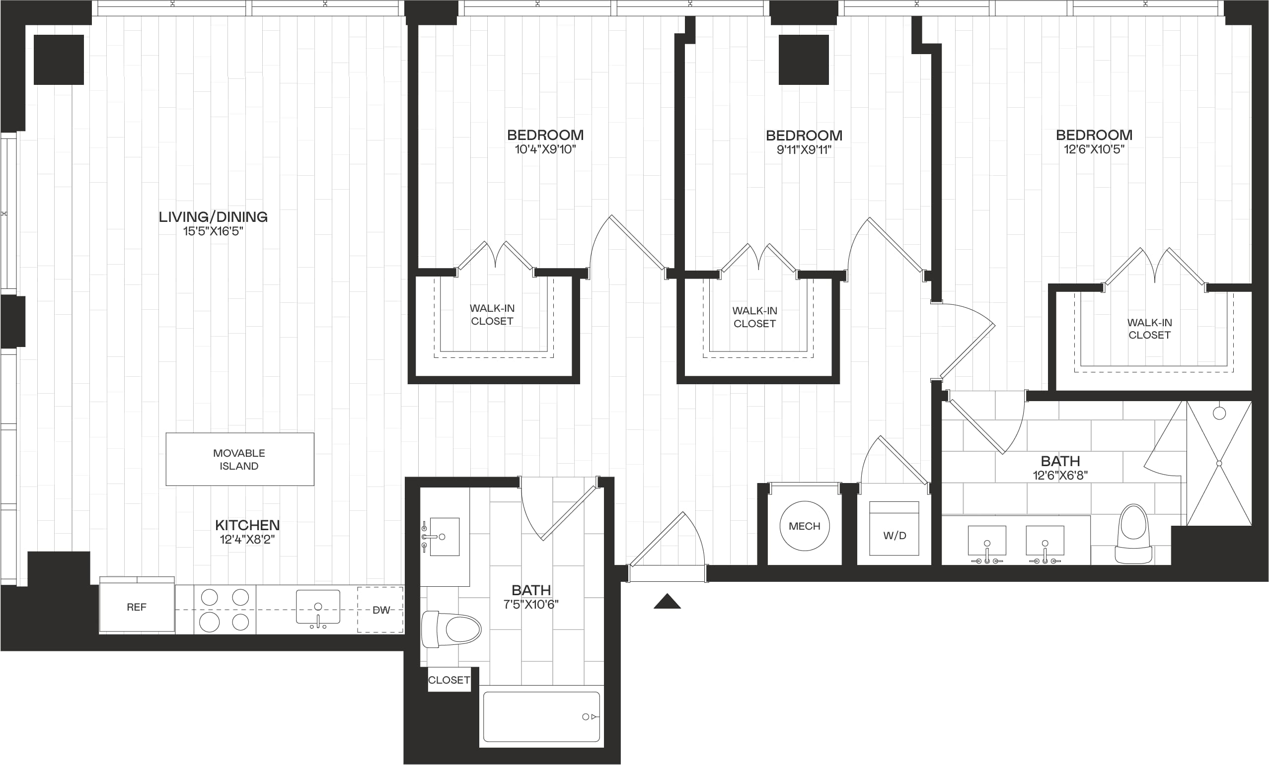Neuhoff Residences – 3-801