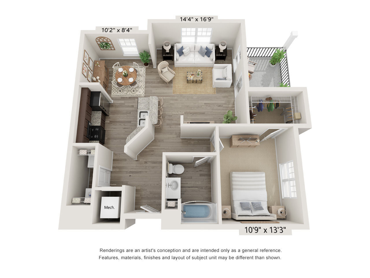 Austin Woods Apartment Homes – 630122