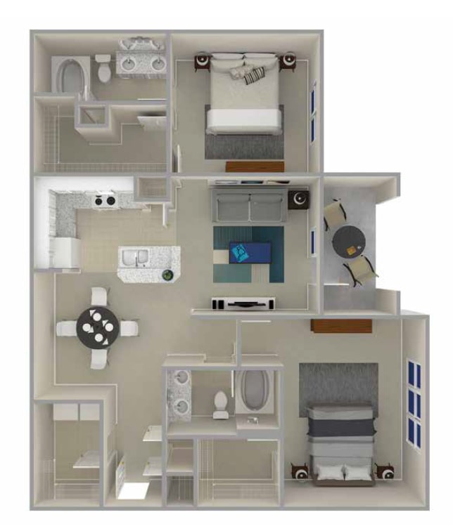 Pines at Glen Laurel Luxury Apartments – 4-107