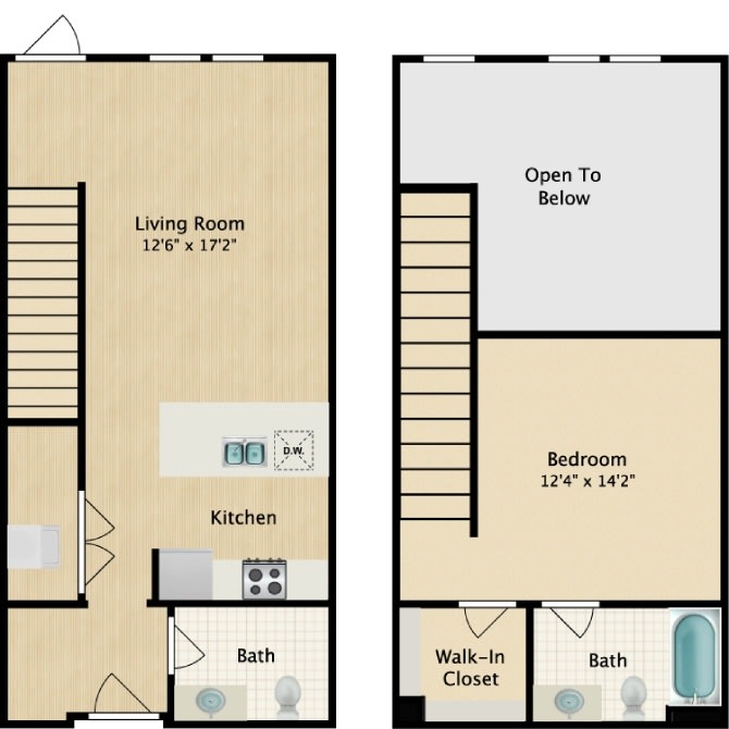 Cannery Row – 1 Bedroom Loft