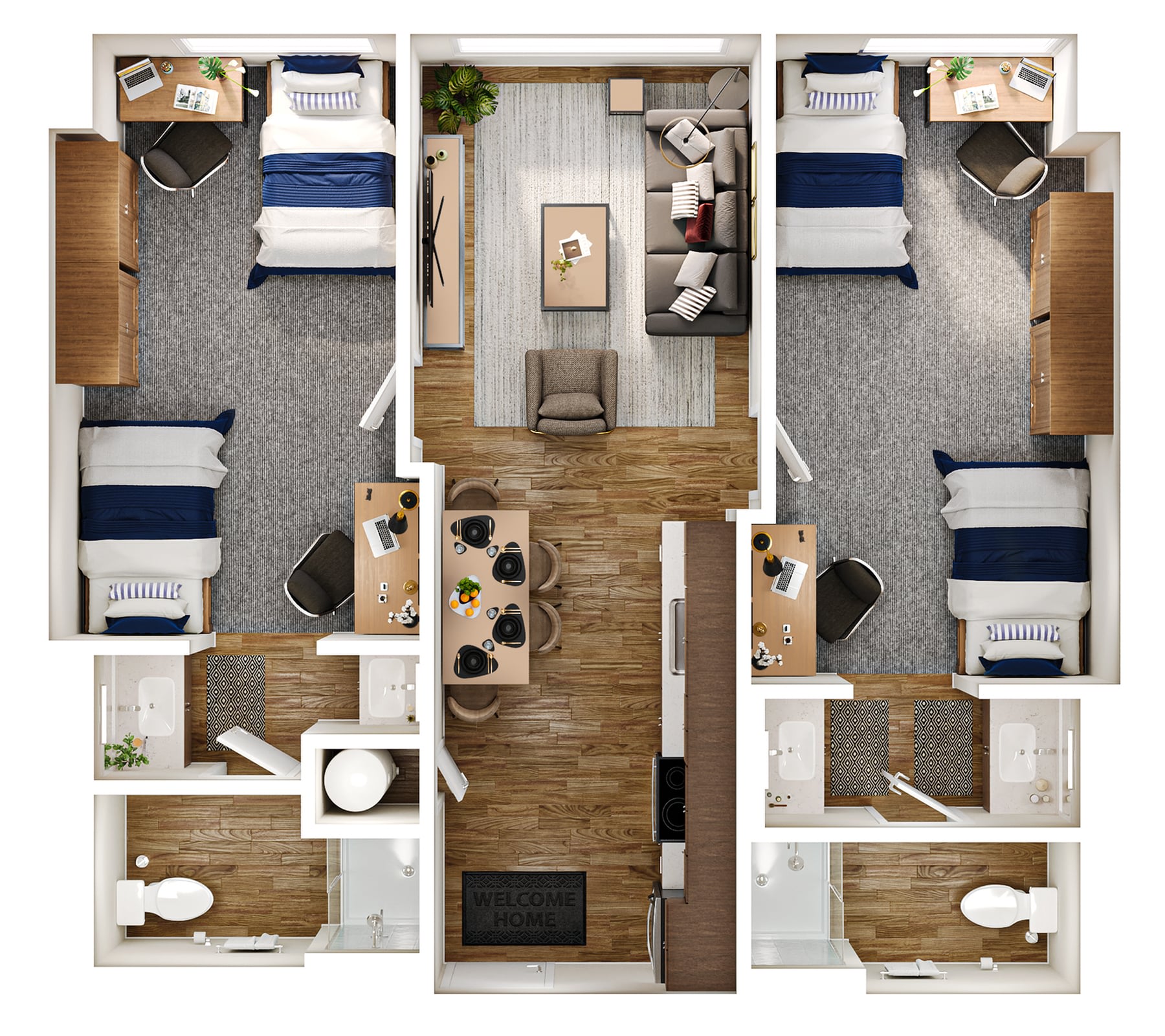 View – 2BR/2BA