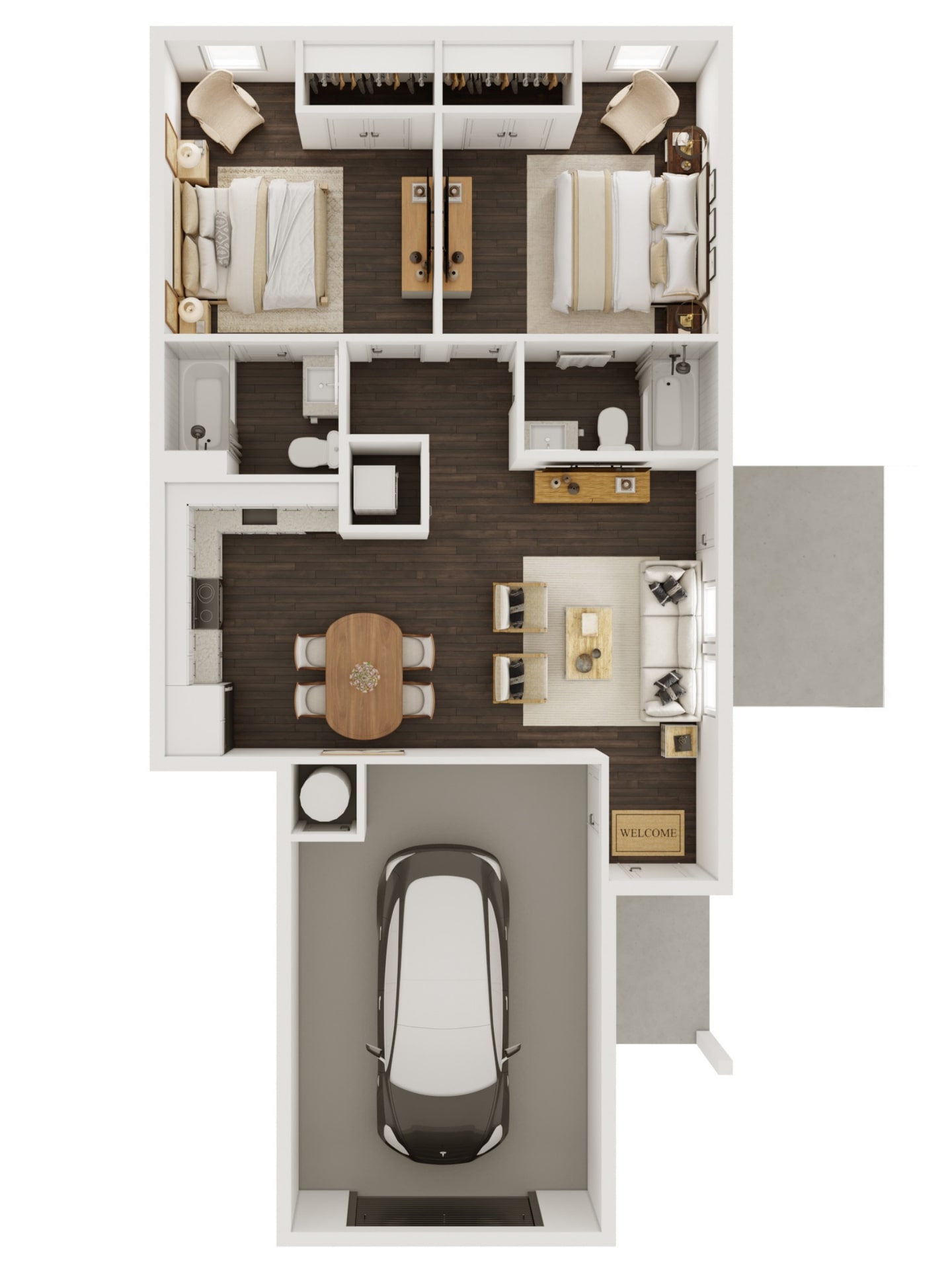 Now Leasing: 2,3, & 4-Bedroom Duplexes at Woodward Park with Attached Garage—Apply Today! – 098-6311 NW Gregory St