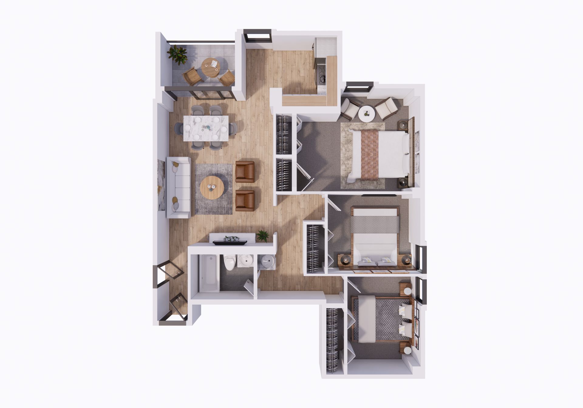 Takoma Towers – 3 beds, 1 bath, $1625