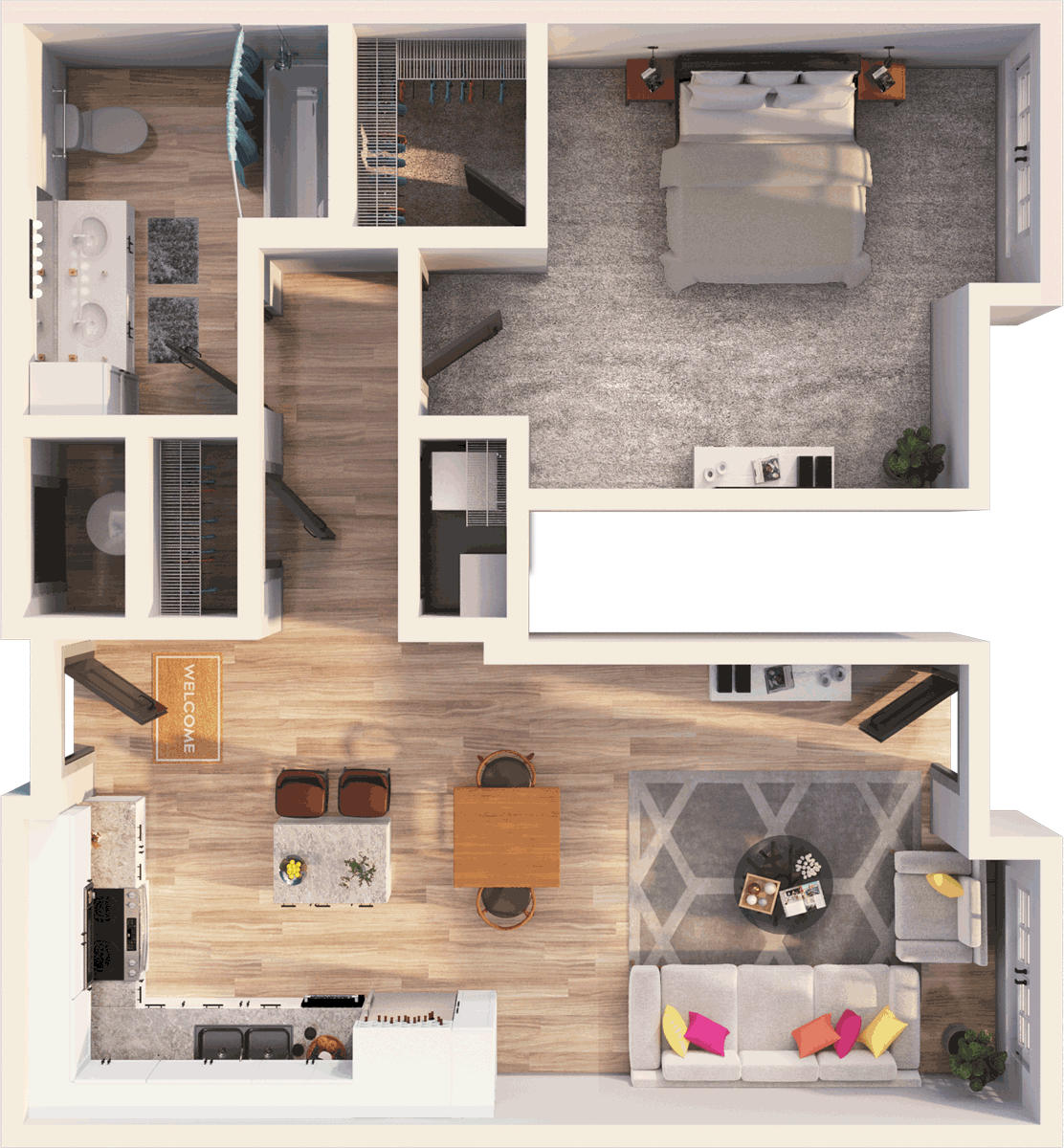Arbour Square Apartment – 102