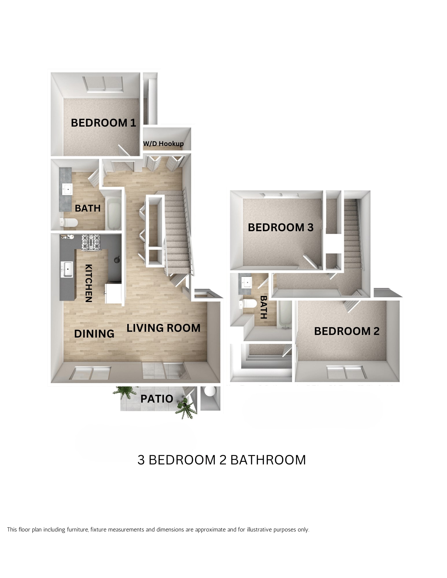 Chesapeake Bay – Three Bedroom, Two Bathroom