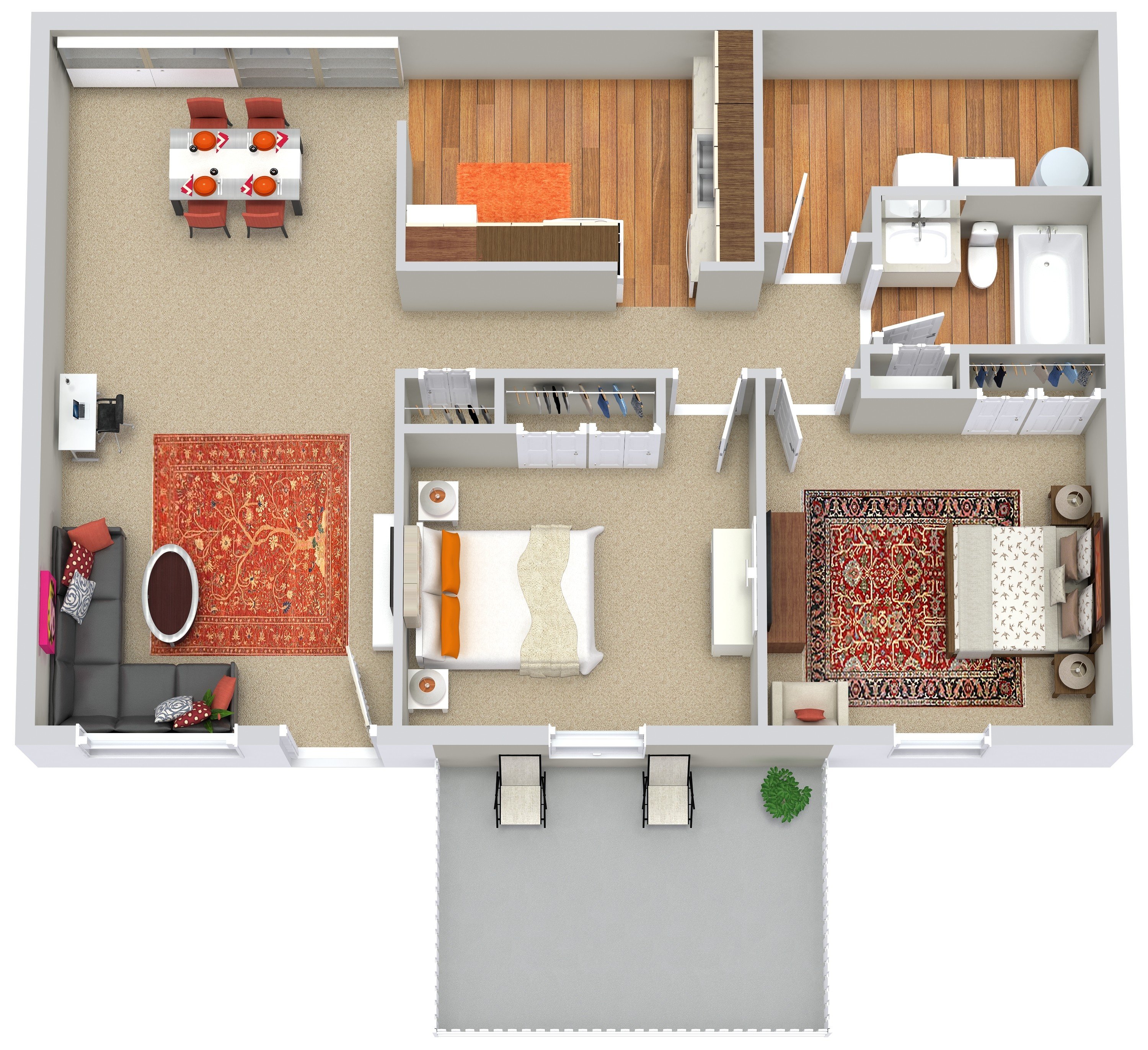 Randolph Court – 2 BED | 1 BATH