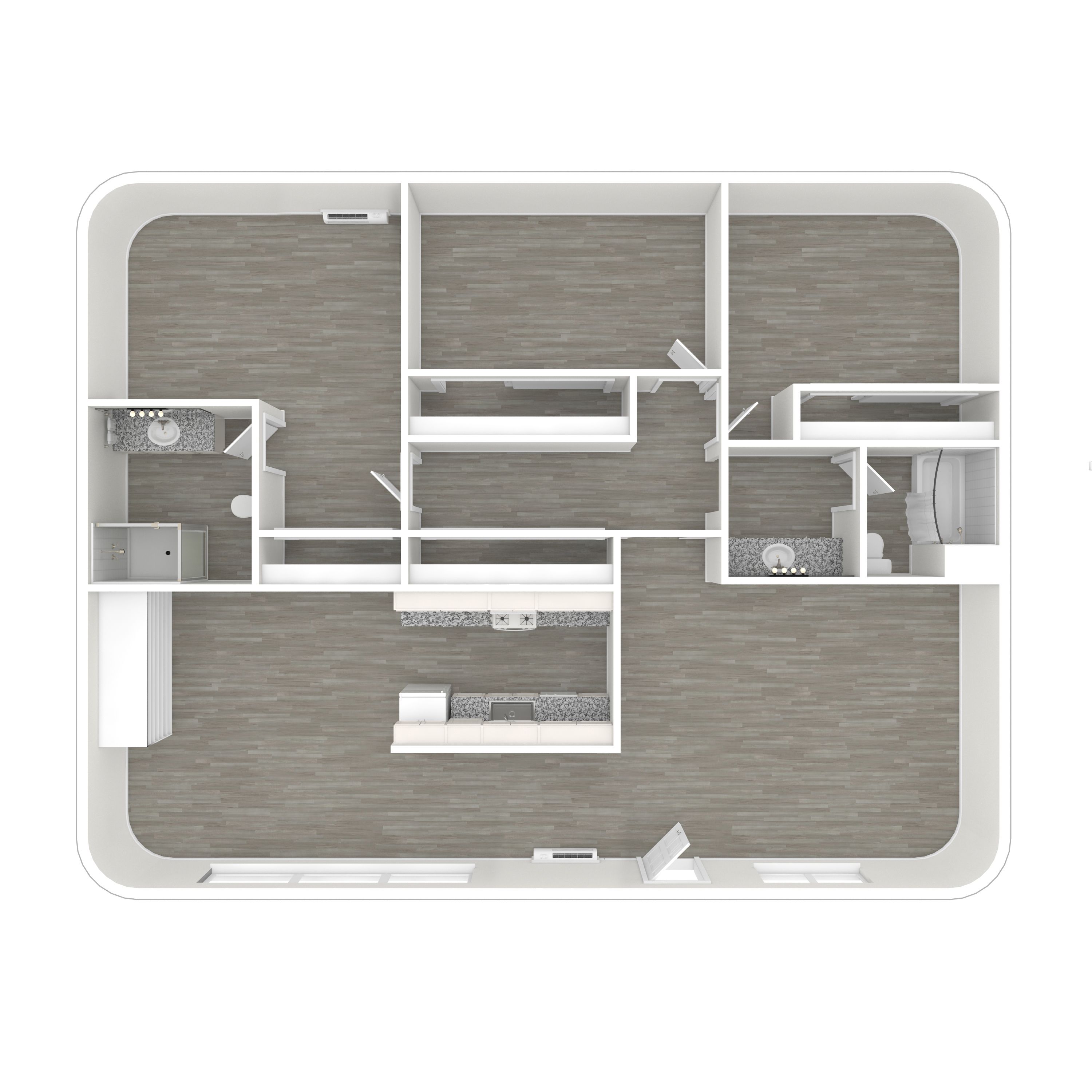 Glade Apartments – 3 beds, 2 baths, $2450