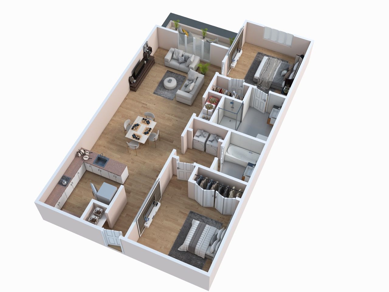 Anchorage Apartments – 3-115
