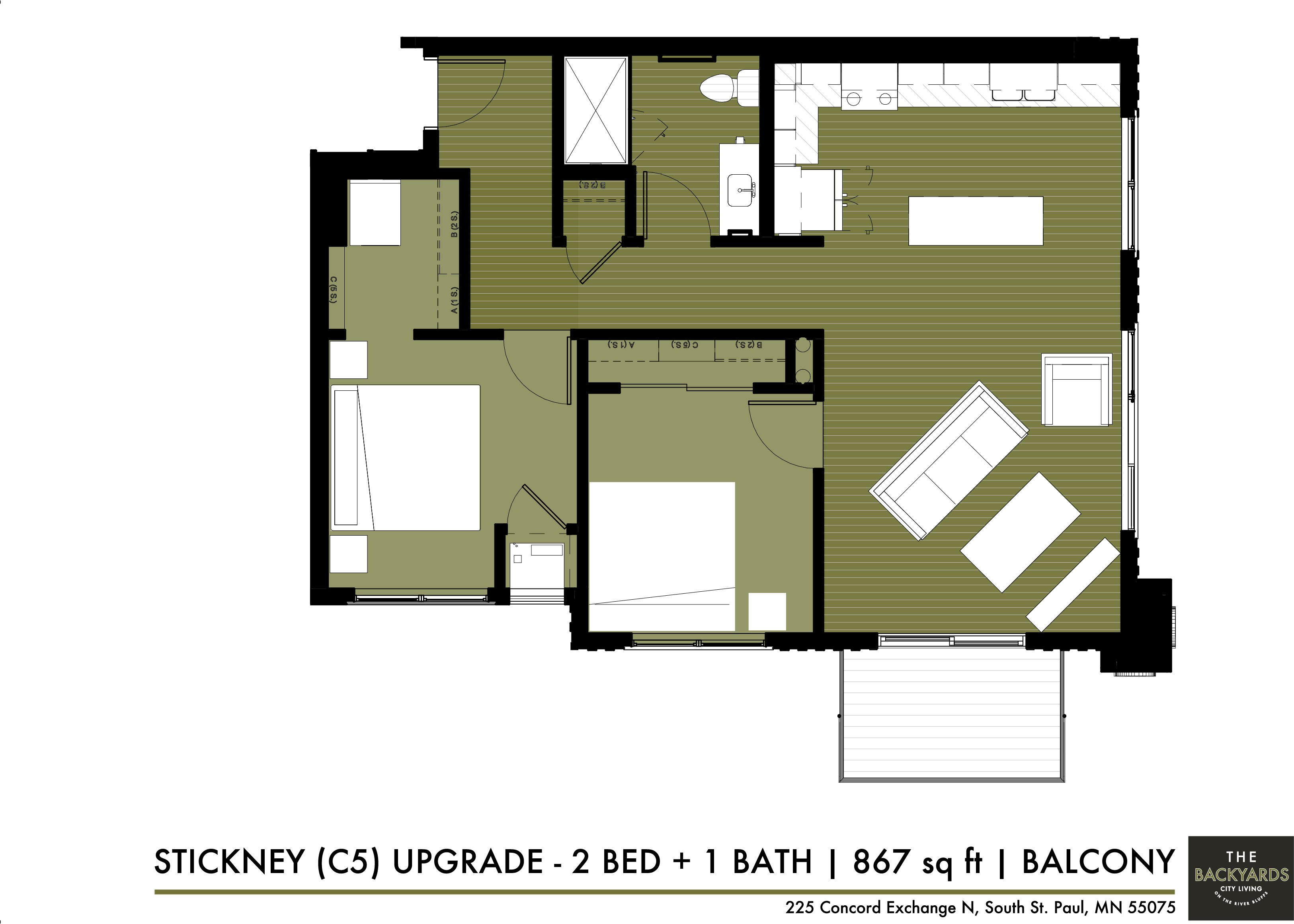 The Yards and Backyards Apartments – 133B