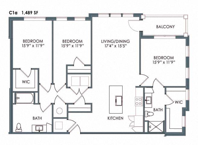 Meeder Flats Apartment Homes – 1205