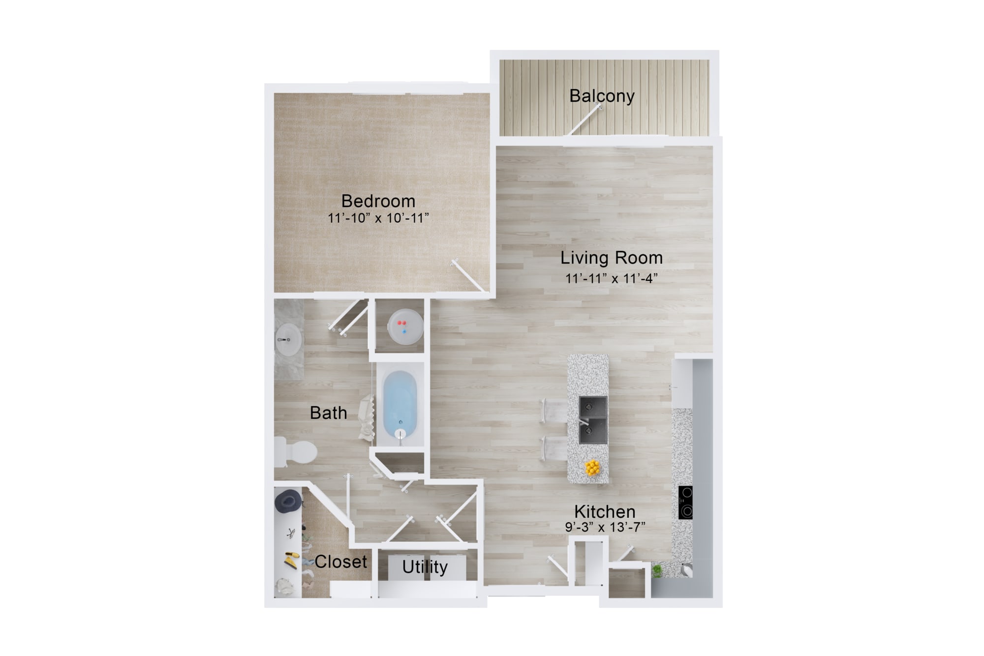 The Alexa Luxury Apartments I & II – 1038