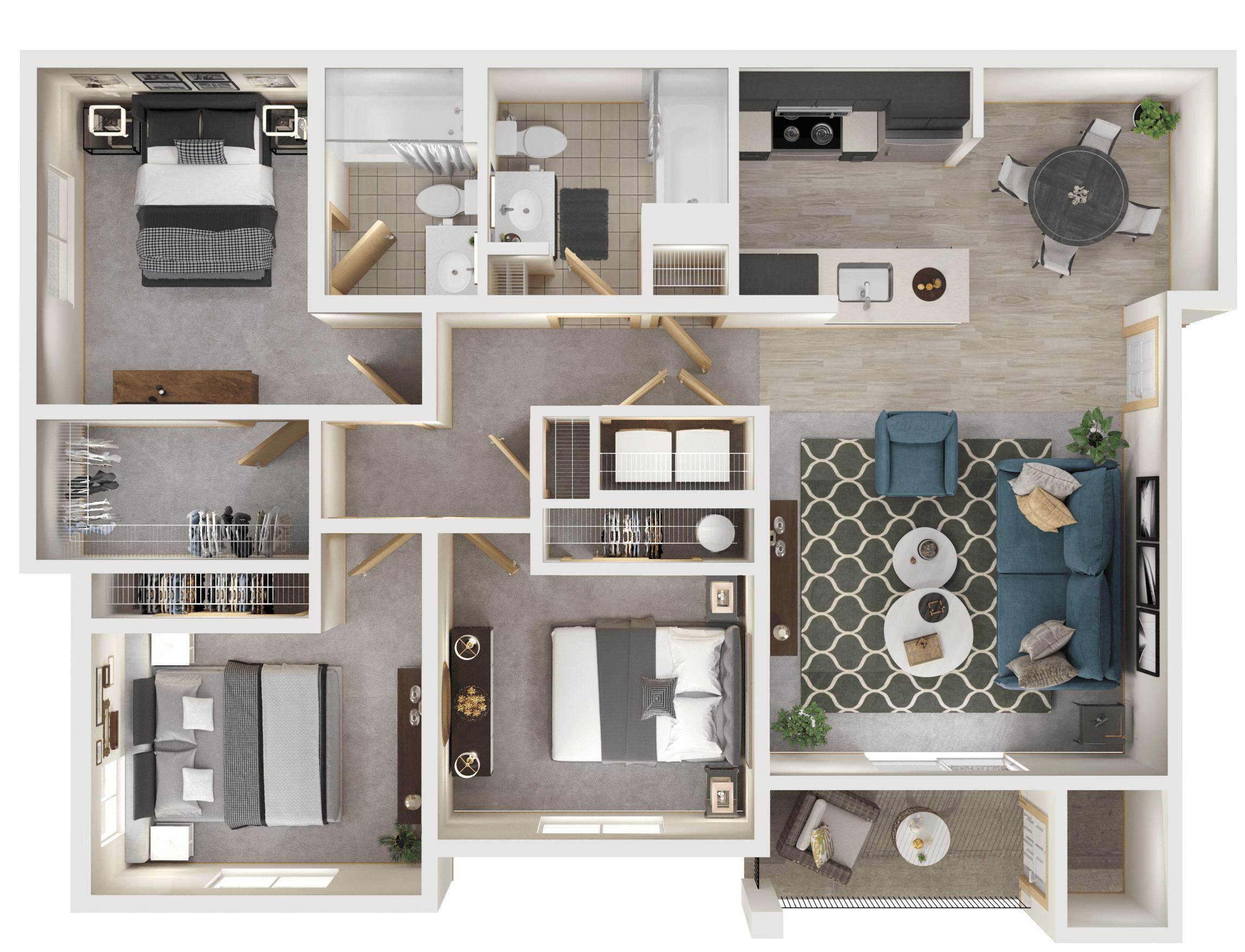Puget Park Apartments – B302